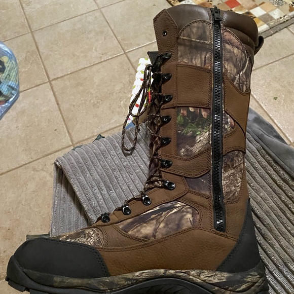 Men’s thinsulate waterproof hunting fishing tall boots - Picture 3 of 7